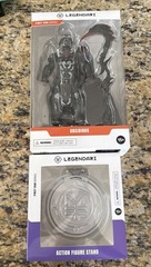 Meta Travelers Legendari Obsidious Action Figure 1St Run In Hand With Stand