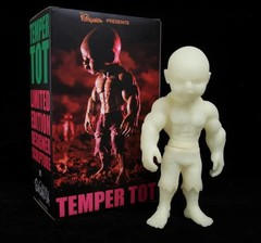 Glow in the Dark GID Temper Toy 8″ Vinyl Figure by Ron English