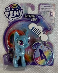 My Little Pony Rainbow Dash Potion Pony, Comb, 4 Surprise Hair Play Accessories
