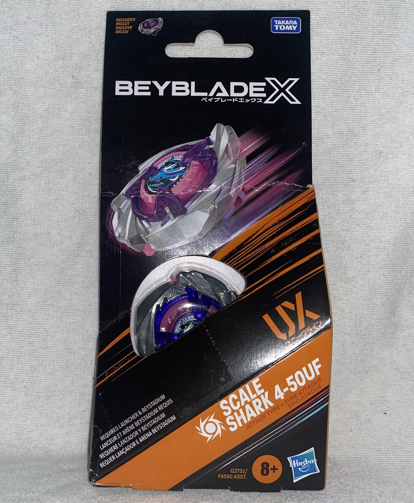NEW Hasbro Beyblade X UX Scale Shark 4-50UF