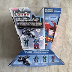 Fisher Price DC Super Friends Hero World Voice Comm SUPERMAN New In Package