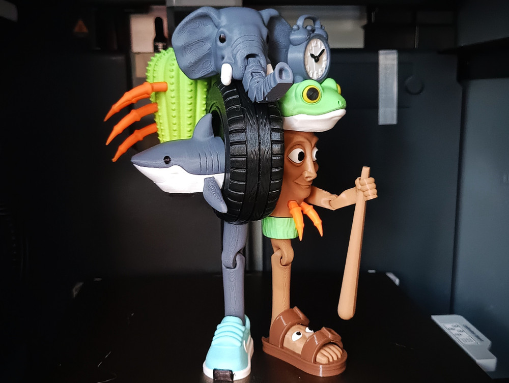 Italian Brainrot La Grande Combinazio – Limited Edition Physical Figure Toy Meme