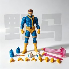 MT TOYS X-Men Cyclops Gamerverse Anime 1/12 SHF Action Figure Model Chinese Ver.