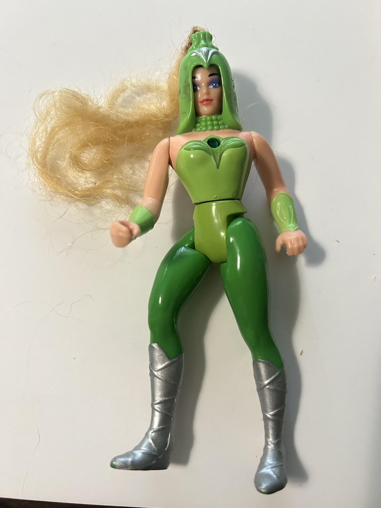 Vintage She-Ra Princess Of Power Double Trouble Action Figure Green Mattel 1984
