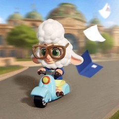 NEW MINISO Disney Zootopia Dudu Fun Car Series Blind Box Figure Toys Gift