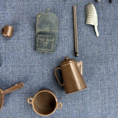 VINTAGE 60’s & 70’s Marx Johnny West Accessories Parts Lot – 1970’s Figure