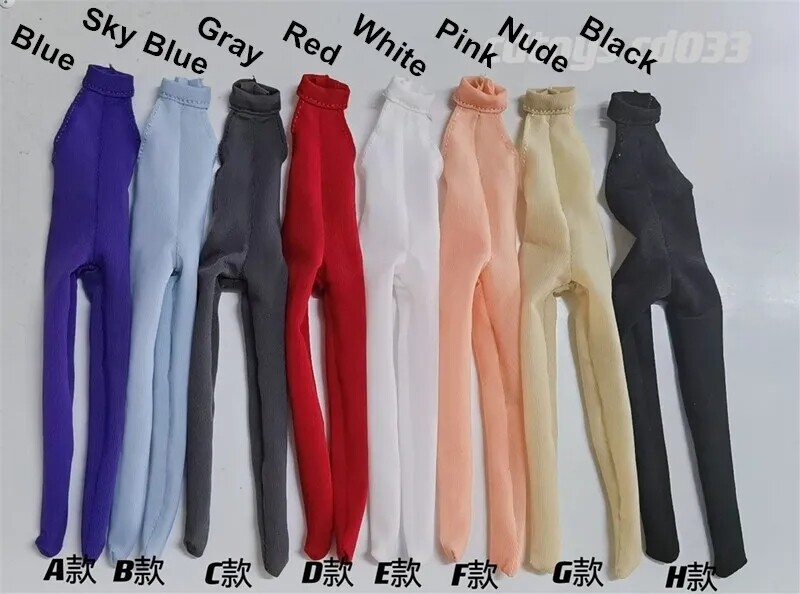 cdtoys 1:12 cd033 Pantyhose Bodysuit Clothes For 6″Female TBL PH Figure Body Toy