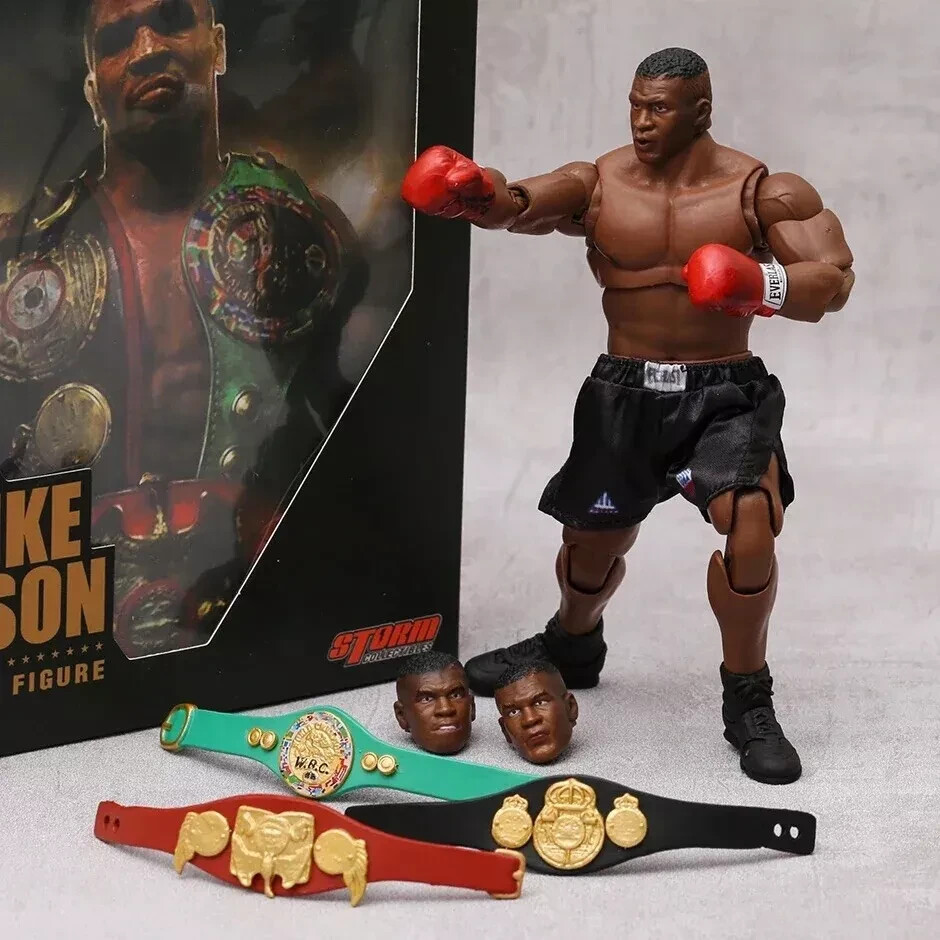 18cm Boxing Champion Mike Tyson Action Figure Pvc Collectable Doll Final Round