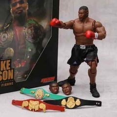 18cm Boxing Champion Mike Tyson Action Figure Pvc Collectable Doll Final Round