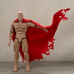 SU-MF-ZBC: 1/12 Battle Damaged Wired Red cape for 6″ ~ 7″ Action Figures