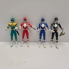 Mighty Morphin Power Rangers BANDAI S.H.FIGUARTS Green, Red, Black, Blue LOT