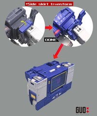 IN STOCK! GO Better 3D DIY Filler Shoulder Cannon Upgrade Kit For SS86 Soundwave