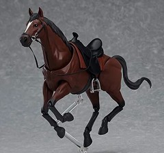 figma 490 Horse Ver.2 (Chestnut) Painted plastic non-scale H190mm Figure NEW