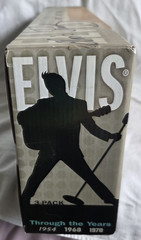ELVIS McFarlane 2005 Elvis Presley Through the Years McFarlane 3 pack 1954 68 70