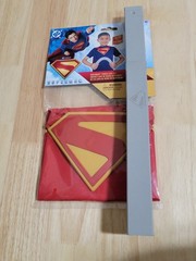 DC Kids SUPERMAN Power Cape Set – Costume / Cosplay Ages 4+