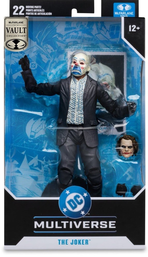 DC McFarlane Vault Collection The Joker Dark Knight Rises