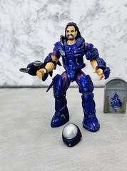 WWE Stomp Accessories Lot Figure Weapons Rock Stone Cold Undertaker Space WWF