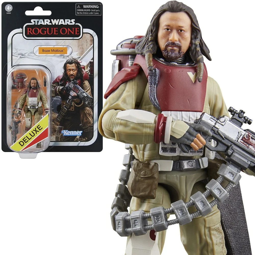 Baze Malbus The Vintage Collection Deluxe Version Star Wars 3.75-Inch Action