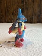 Pokemon Mega Lucario Plush toy Ichiban Kuji Mega Evolution Last One
