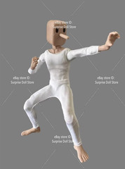1/12 Notaman NT-0 Male Flexible Body Strong Muscular Square Head 16.5cm Figure