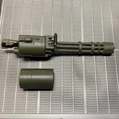 GI Joe Classified 6″ Heavy Artillery Roadblock M134 Gatling Machine Gun Minigun