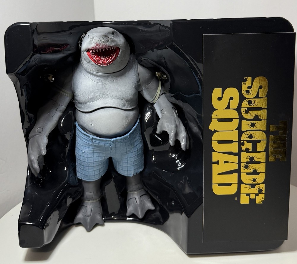 DC Multiverse SuicideSquad Set KING SHARK Action Figure Loose McFarlane
