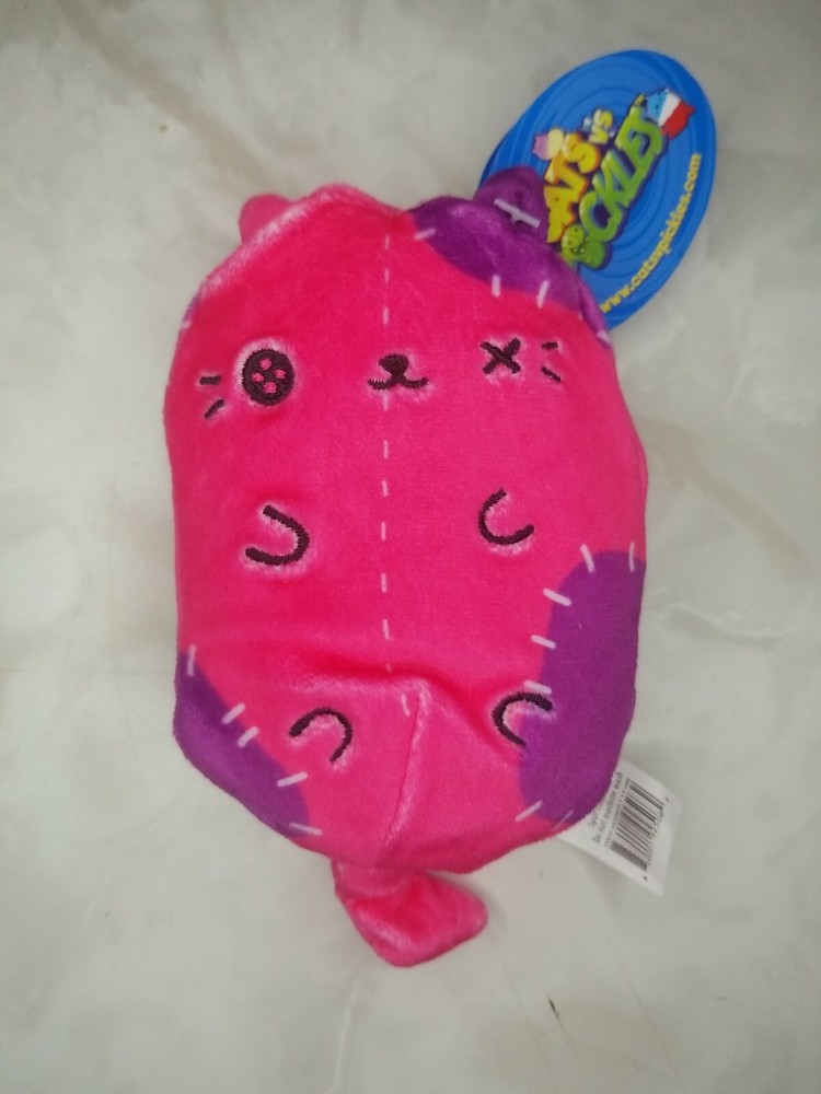 CEPIA CATS VS PICKLES 4″ BEAN-BAG PLUSH PATCHES #014 NEW AR391