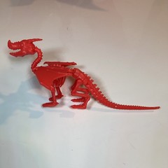 Red & Gold Dragon Figures Mixed Bundle Treasure X Kinetic Sand Kinder Surprise