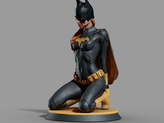 Batgirl 1/6 Scale Hand Painted Collectible Figur12K Resin Figure