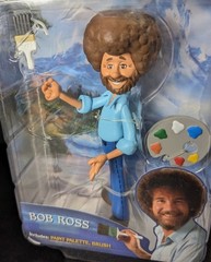 Bob Ross 6″ Action Figure The Joy of Painting NECA Toony Classics Palette