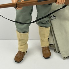 GI Joe 1997 D-Day Salute Big Red One 12″ Figure Complete 1996 Hasbro Stamp. B-86