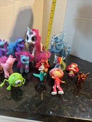 Lot Of 15 Little Pony Horses, Different toys and Makers