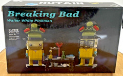 Nutain Breaking Bad Walter White Pinkman Building Kit CL0006 New/Sealed