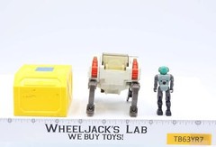Battlecrane W/ Bob Anders Starcom 1986 Coleco Action Figure Vehicle