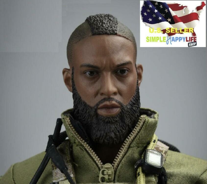 1/6 male head sculpt seal soldier for Phicen Hot toys COOMODEL Worldbox ❶USA❶