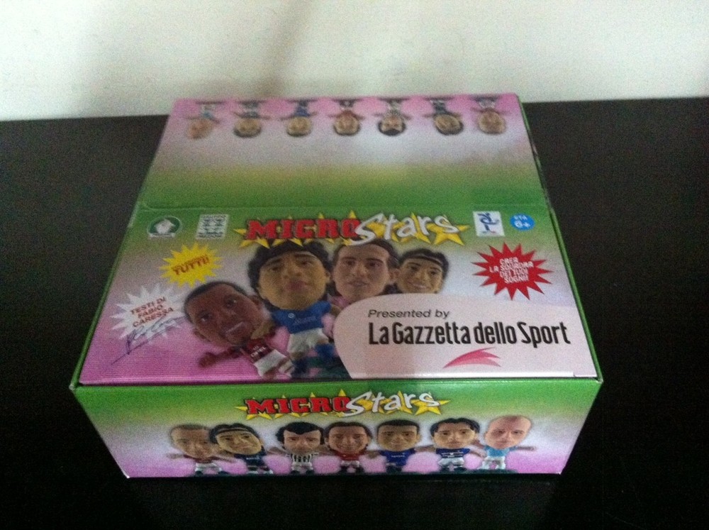 Microstars ITALY Series 2 S2 TRADE BOX with 16 Sealed Boxes, 2007
