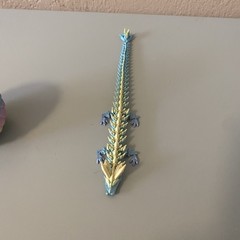 3D Printed Dragon Egg with Dragon Full Articulated Dragon Modle Movable