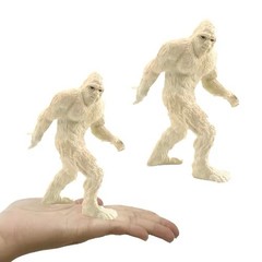 YETI snowman ABOMINABLE white SASQUATCH BIGFOOT monster action Himalaya figure