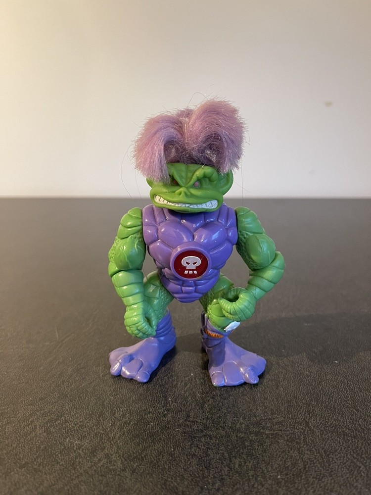 ZOK The Evil Leader Stone Protectors 1992 Ace Novelty Action Figure Troll Toy