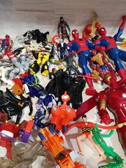 Lot Of Mixed Branded Action Figures And Accessories 6 Lbs Total