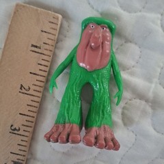 Brainrot Toy Italian Action Figure Brr Brr Patapim 3″ tall Green Monster Ogre