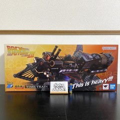 BANDAI Chogokin Back to the Future Part Ⅲ 3 Time Train Figure Limited JAPAN NEW