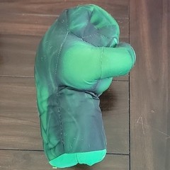 Incredible Hulk Marvel Smash Hand Plush Fist (Only One) Tie Dye Green One Size