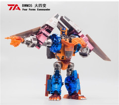 TransArt BWM-05 Transmetal Optimal Optimus Primal Action Figure Model Toy Gift