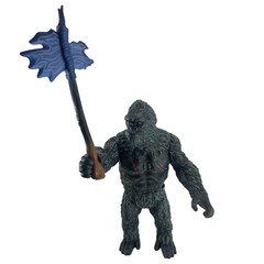 King Kong Monster Gorilla 8.5″ Action Figure w/Battle Axe Moveable Figurine Toys
