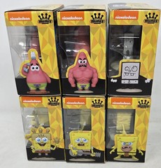NWT SpongeBob Squarepants – Funko Minis – Complete Set 6 Exclusive Vinyl Figures