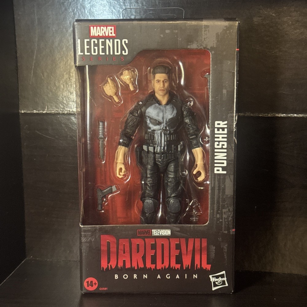 Hasbro Marvel Legends Daredevil Born Again Punisher 6” Figure Netflix Brand New