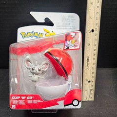 Pokemon Clip ‘N’ Go MINCCINO Action Figure w/ Repeat Ball Pokeball – NEW!