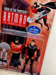 Animated Movie “Phantasm” DECOY BATMAN 1993 Kenner w/Crime Fighting Disguise !!!
