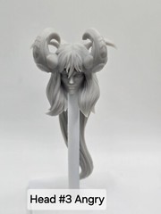 3d Printed THE DARKNESS ANGELUS HEAD #3 1:12 6″ Joe Classified/Marvel LegendS